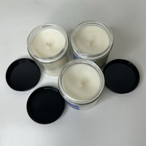 Bath & Body Works Aroma Lavender Cedarwood Single Wick Candles 7 oz Lot Of 3 - Picture 3 of 4